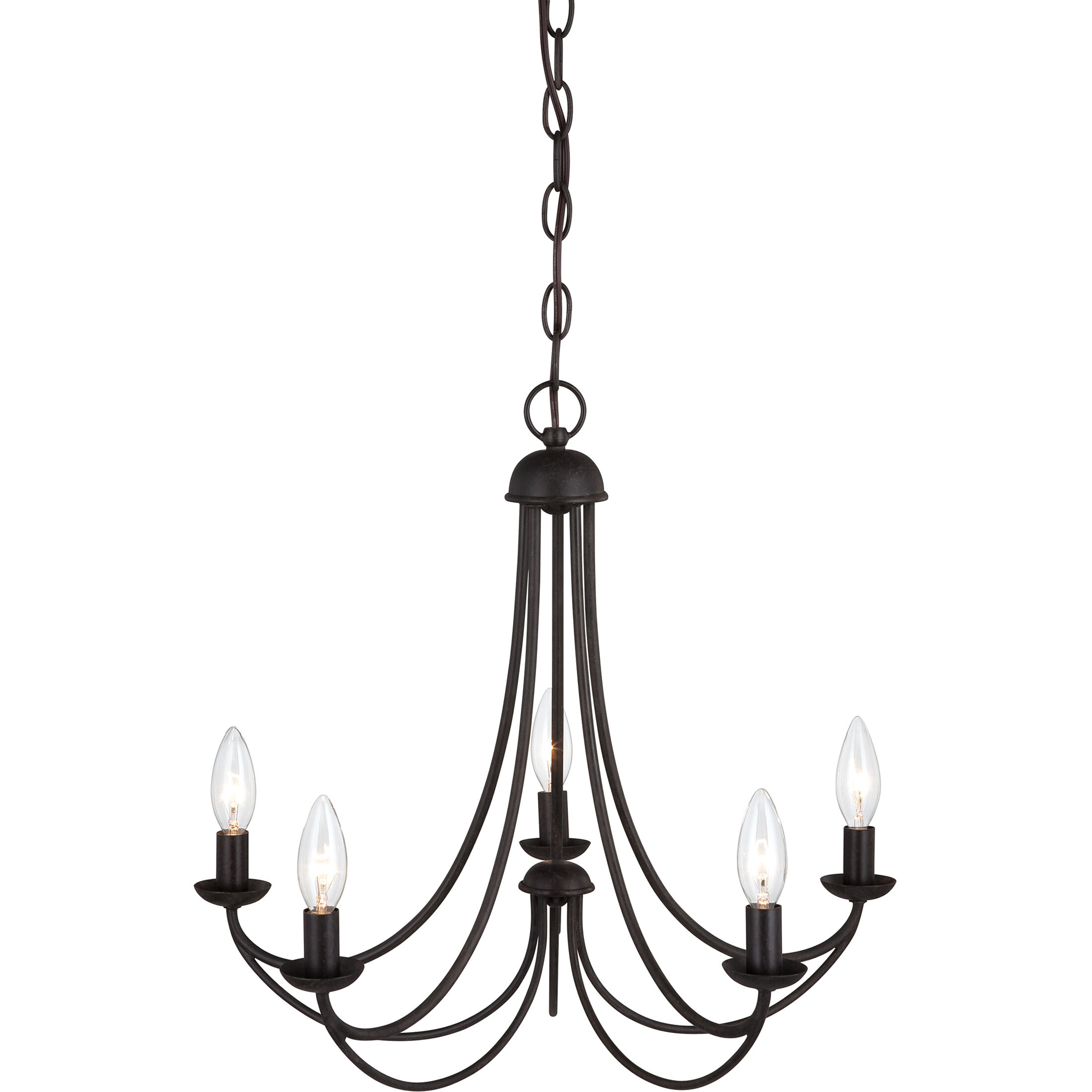 Mirren 5 Light 21 inch Imperial Bronze Chandelier Ceiling Light
