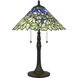 Seasons 22.5 inch 75 watt Vintage Bronze Table Lamp Portable Light