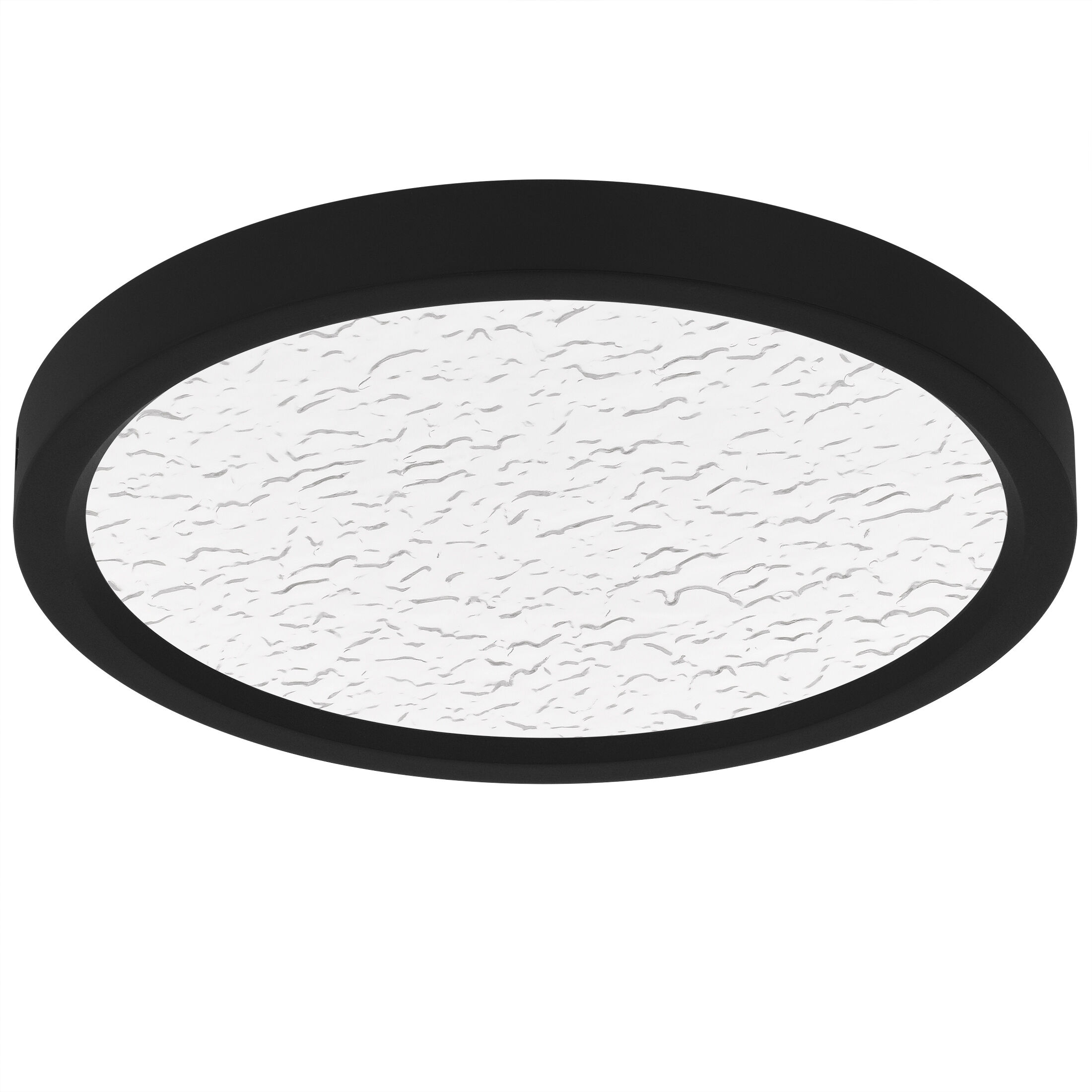 Outskirts LED 11 inch Earth Black Flush Mount Ceiling Light, Small