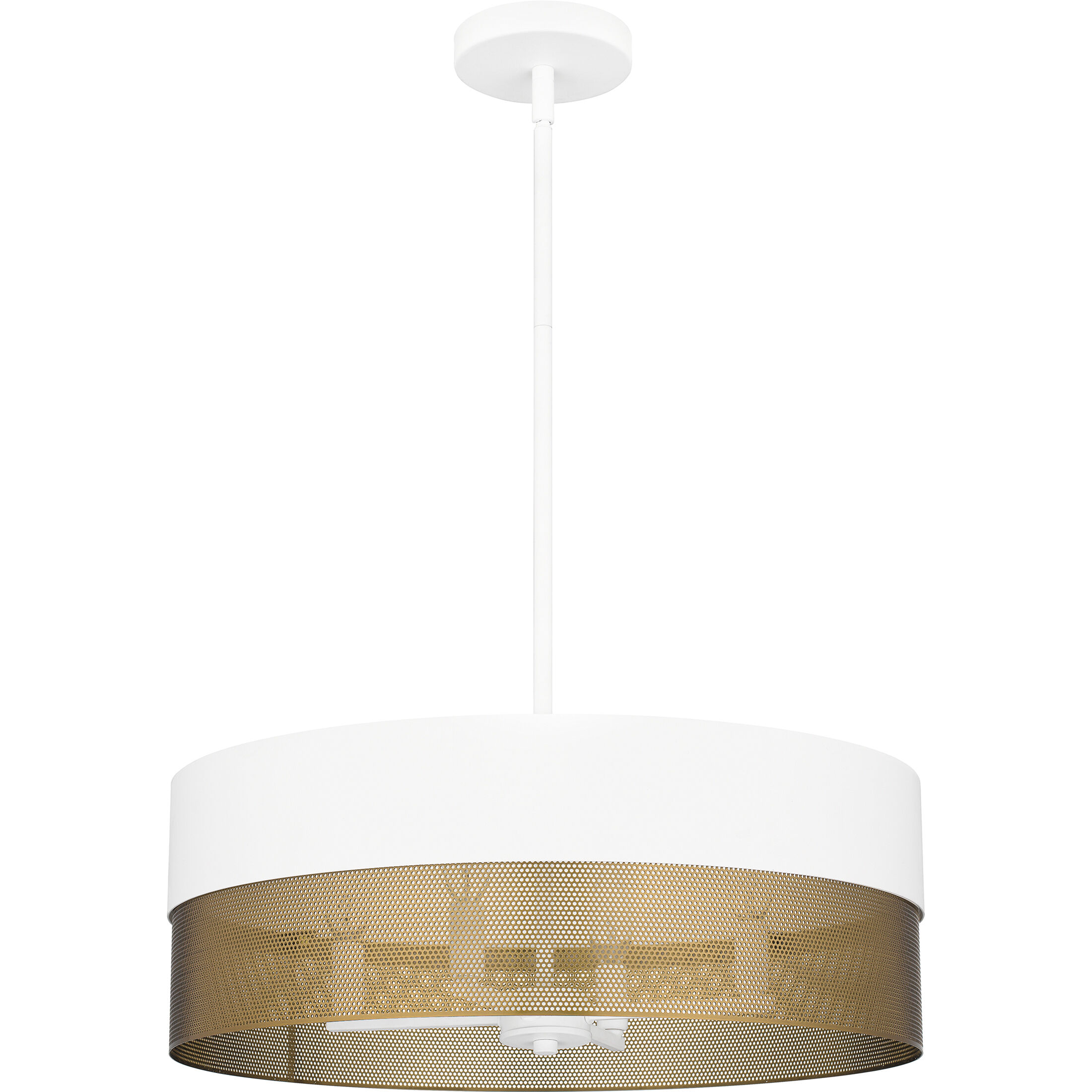 Alani 4 Light 20 inch Matte White Pendant Ceiling Light