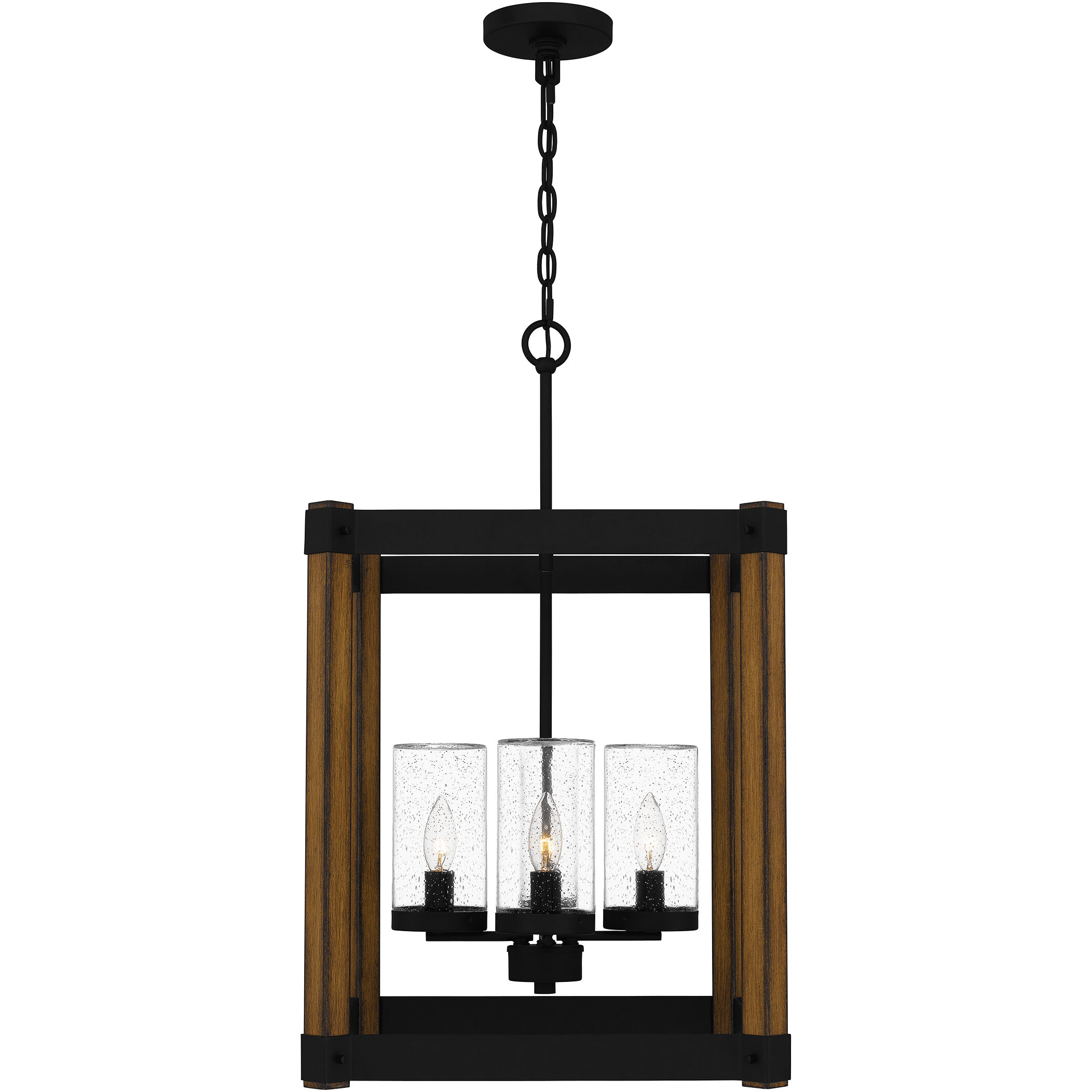 Rylan 4 Light 17 inch Matte Black Pendant Ceiling Light
