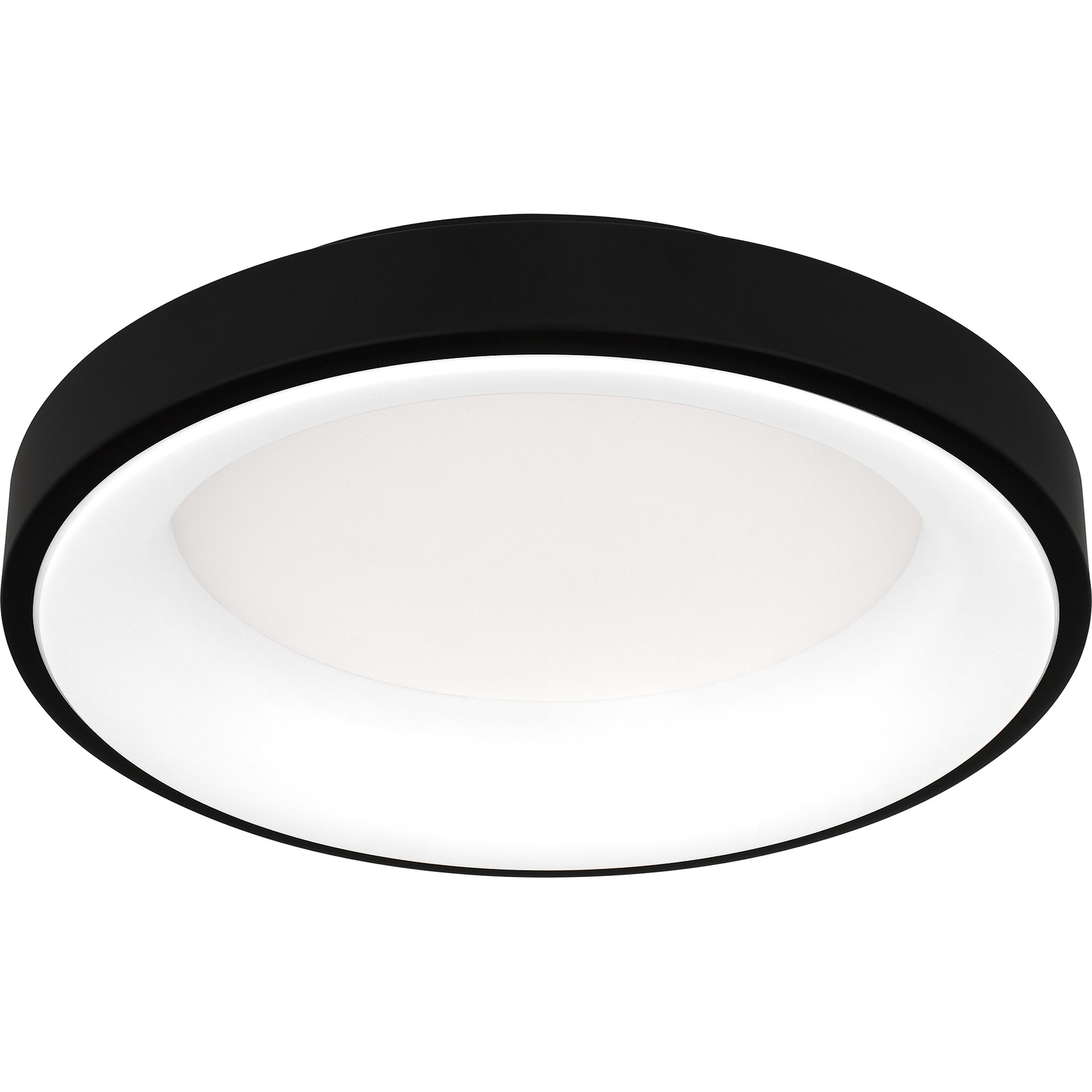 Stanton 13 inch Matte Black Flush Mount Ceiling Light