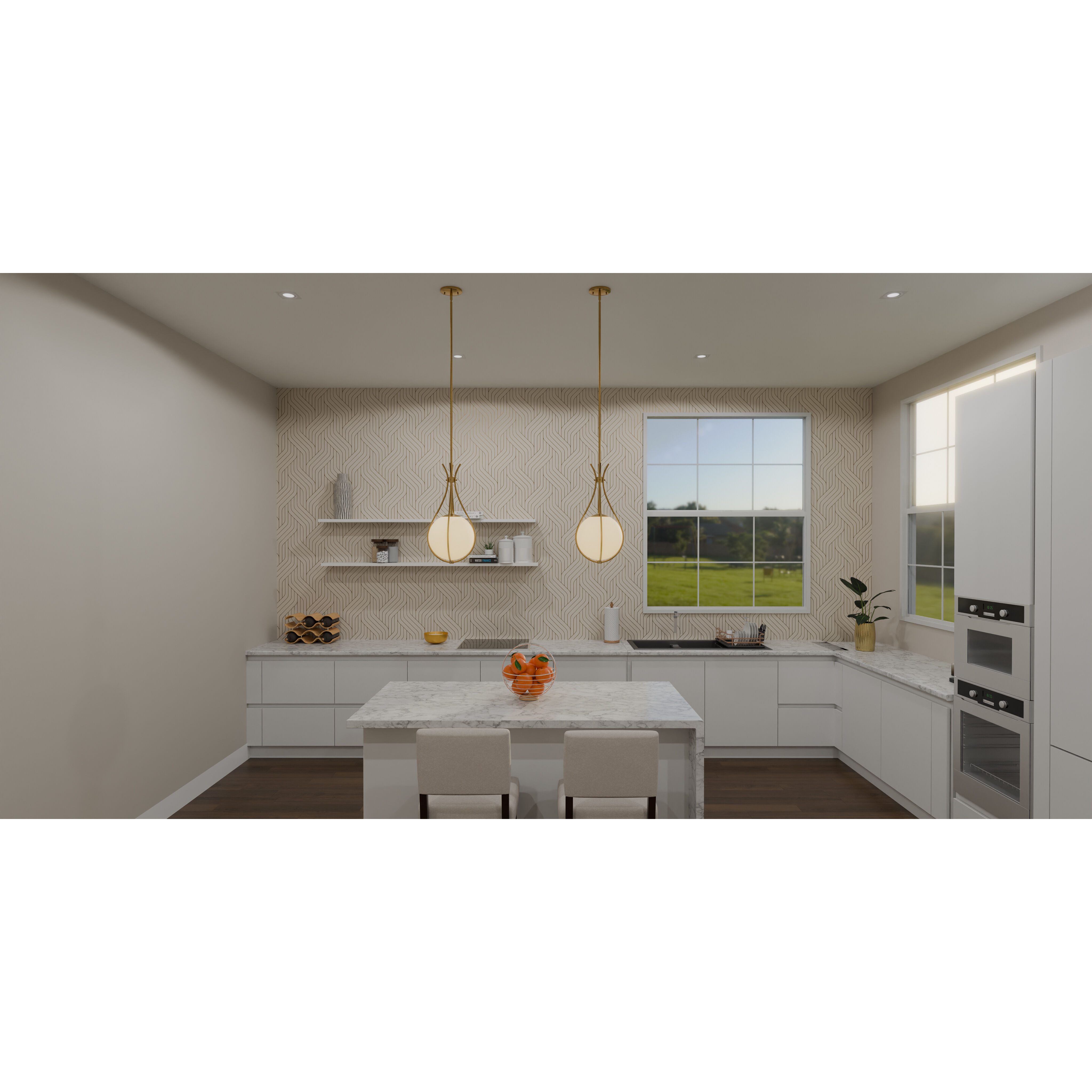 Aliyah 1 Light 10.75 inch Aged Brass Mini Pendant Ceiling Light, Small