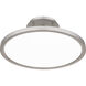 Outskirts LED 20 inch Brushed Nickel Semi-Flush Mount Ceiling Light