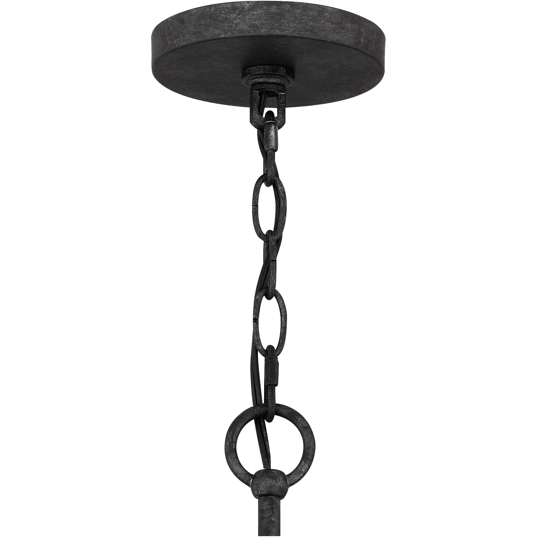 Lariat 3 Light 21 inch Old Black Finish Pendant Ceiling Light