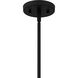 Singh 1 Light 8 inch Matte Black Mini Pendant Ceiling Light