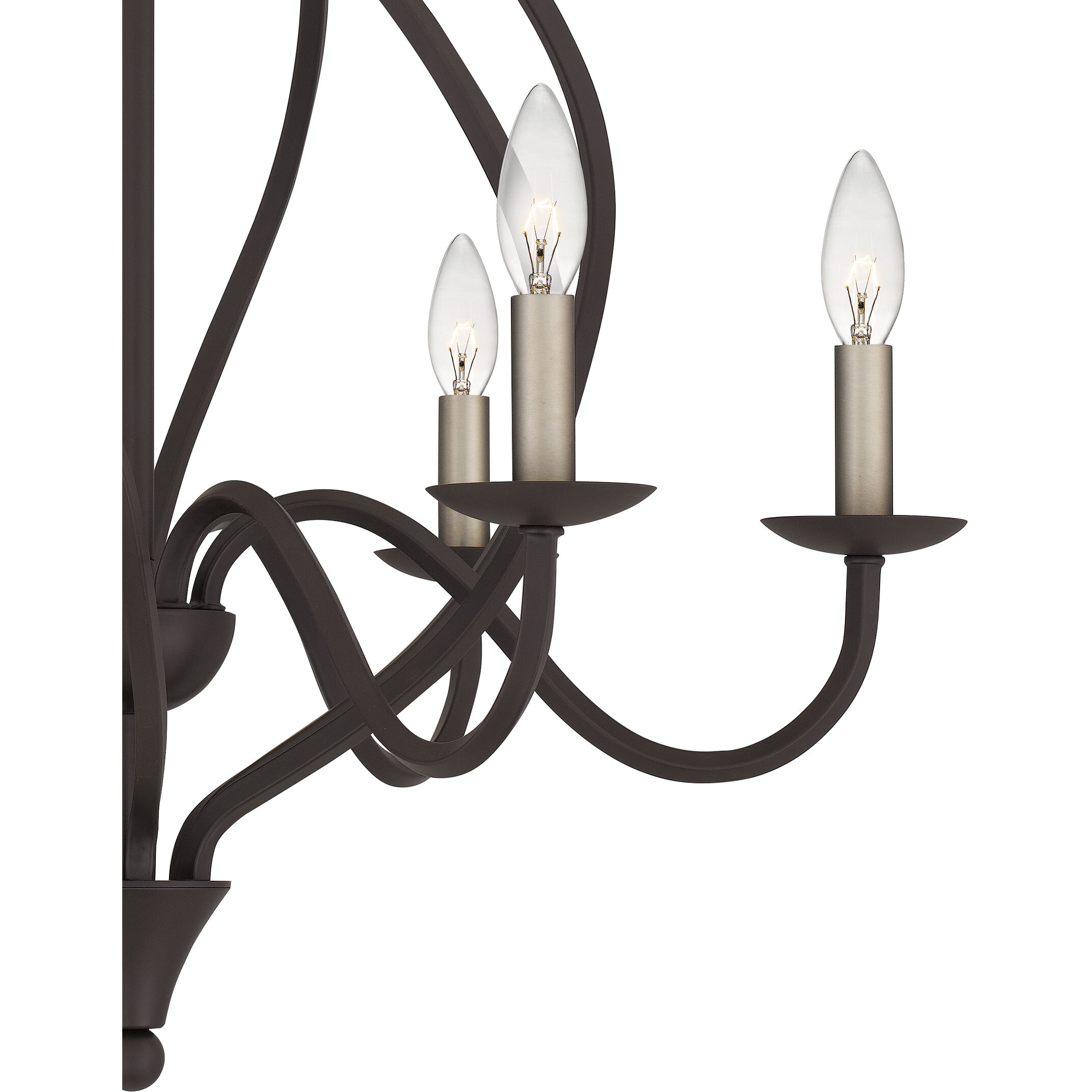 Dupont 6 Light 25 inch Old Bronze Chandelier Ceiling Light