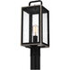 Bramshaw 1 Light 19 inch Matte Black Outdoor Post Lantern