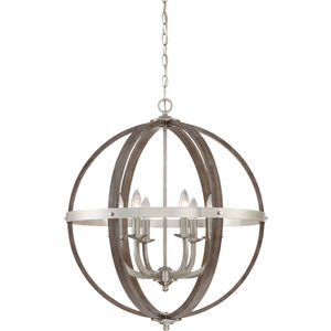 Fusion 6 Light 24.50 inch Foyer Pendant