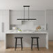 Theodore LED 48 inch Matte Black Island Light Ceiling Light