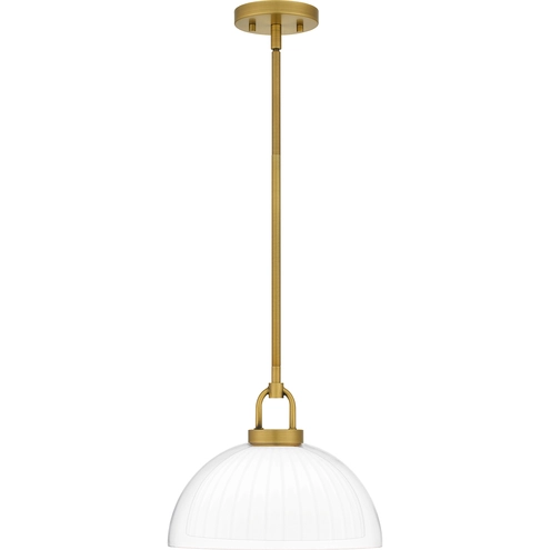 Quoizel QP6217BRG Jansen 1 Light 12 inch Brushed Gold Pendant Quoizel QP6217BRG Jansen 1 Light 12 inch Brushed Gold Pendant