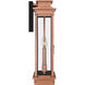 Noelle Outdoor Wall Lantern in Aged Copper, Large