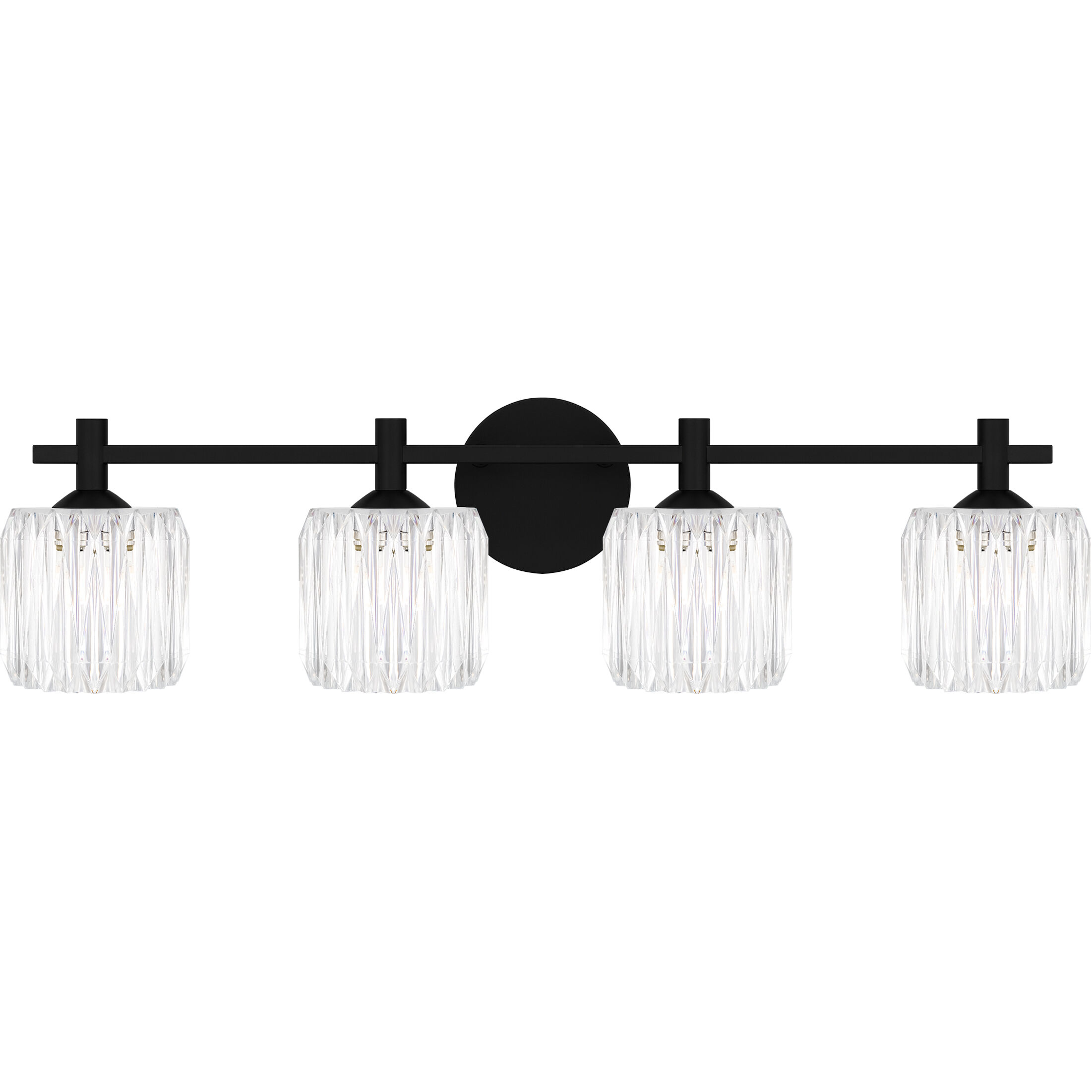 Spade LED 29.75 inch Matte Black Bath Light Wall Light, Extra Large