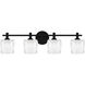 Spade 4 Light 29.75 inch Bathroom Vanity Light