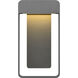 Bourdon LED 8 inch Matte Titanium Outdoor Lantern
