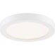 Outskirts LED 7.5 inch Fresco Flush Mount Ceiling Light in Italian Fresco