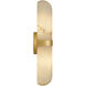 Bree Wall Sconce Wall Light in Brushed Gold