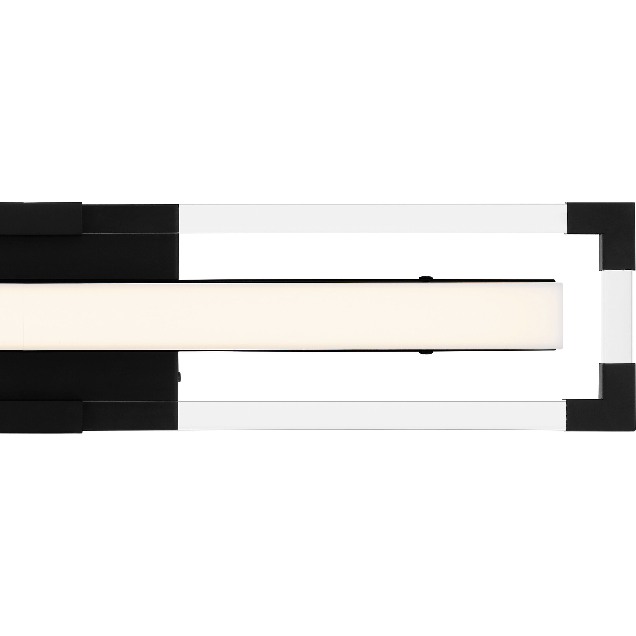 Elias LED 24 inch Matte Black Bath Light Wall Light, Medium