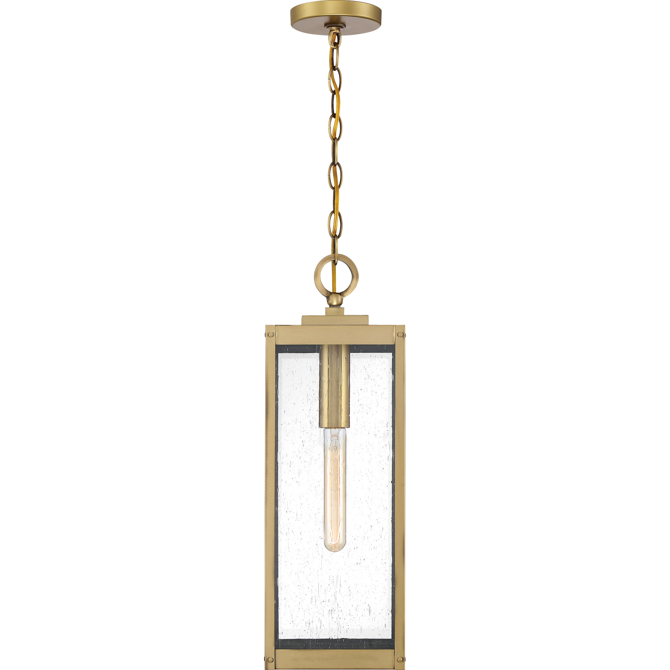 Westover 1 Light 7 inch Antique Brass Mini Pendant Ceiling Light, Small
