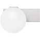 Clements 3 Light 23 inch Brushed Nickel Bath Light Wall Light