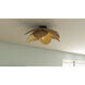 Willa 1 Light 22 inch Matte Black Semi-Flush Mount Ceiling Light, Extra Large