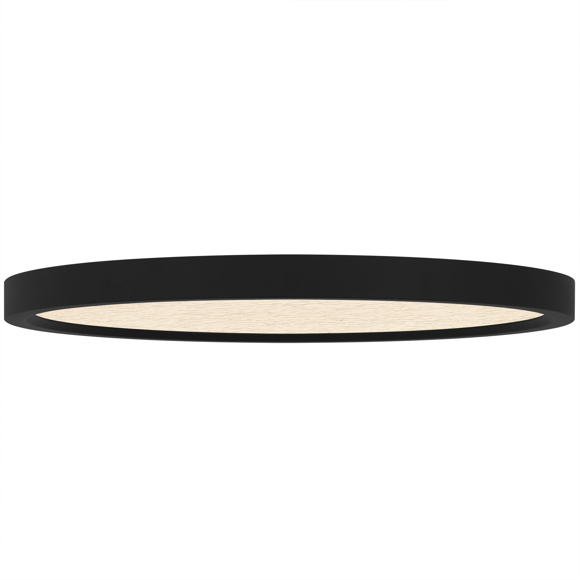 Outskirts LED 15 inch Earth Black Flush Mount Ceiling Light, Medium