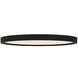 Outskirts LED 15 inch Earth Black Flush Mount Ceiling Light, Medium