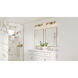 Celina 3 Light 24 inch Bronze Gold Bath Light Wall Light, Large