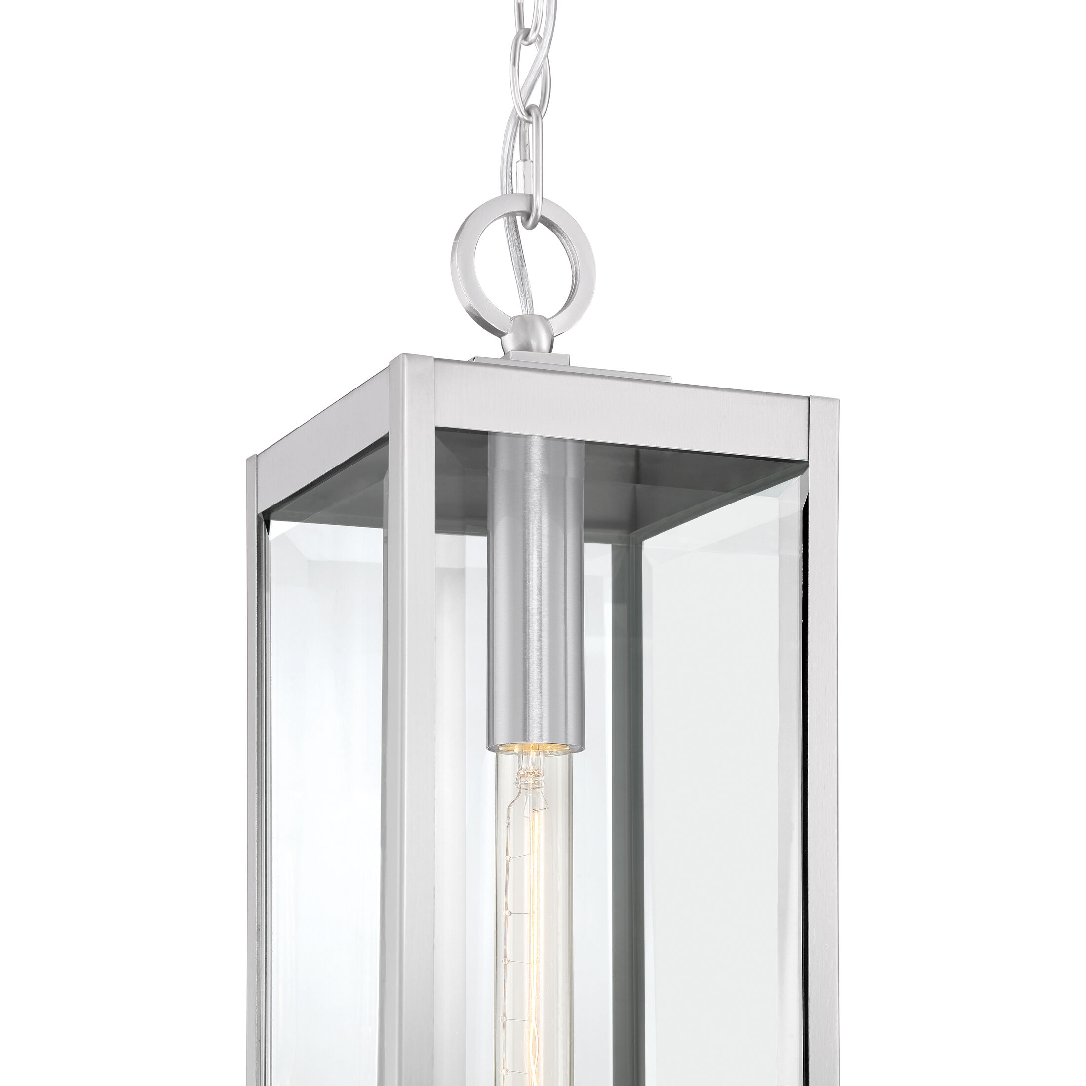 Westover 1 Light 7 inch Stainless Steel Mini Pendant Ceiling Light, Small