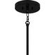 Sweeney 6 Light 30 inch Matte Black Pendant Ceiling Light