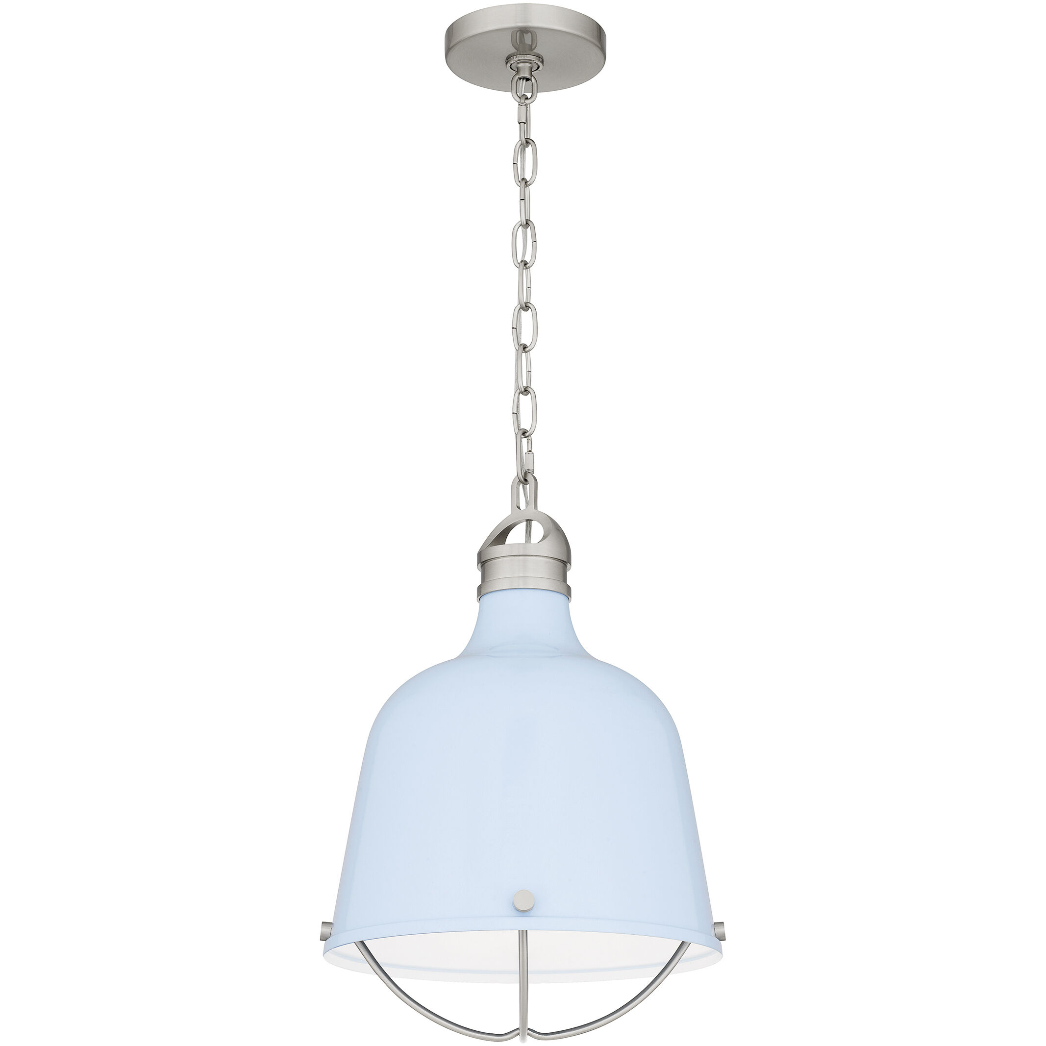 Adlington 1 Light 11.5 inch Brushed Nickel Mini Pendant Ceiling Light, Small