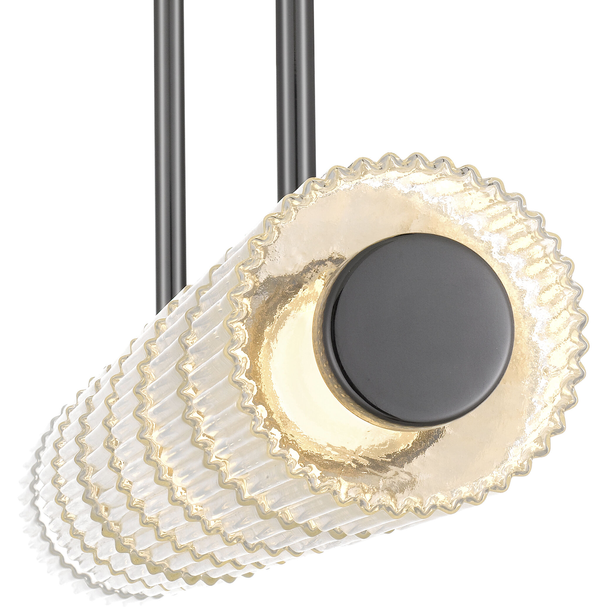 Turner LED 42.25 inch Black Chrome Island Light Ceiling Light