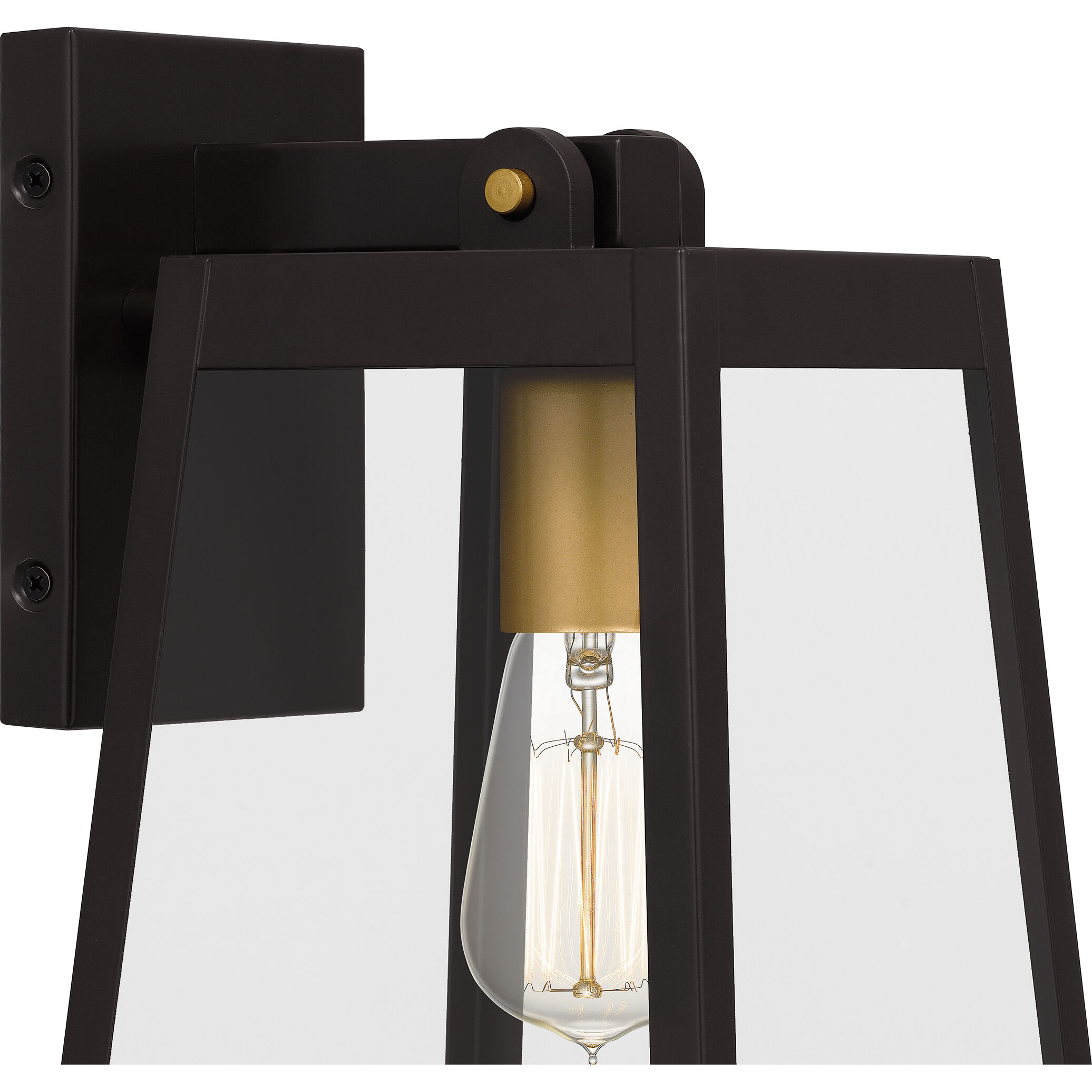 Amberly Grove 1 Light 12 inch Western Bronze Outdoor Wall Lantern