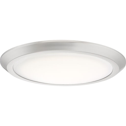 Quoizel Verge LED 16 inch Brushed Nickel Flush Mount Ceiling Light VRG1616BN - Open Box