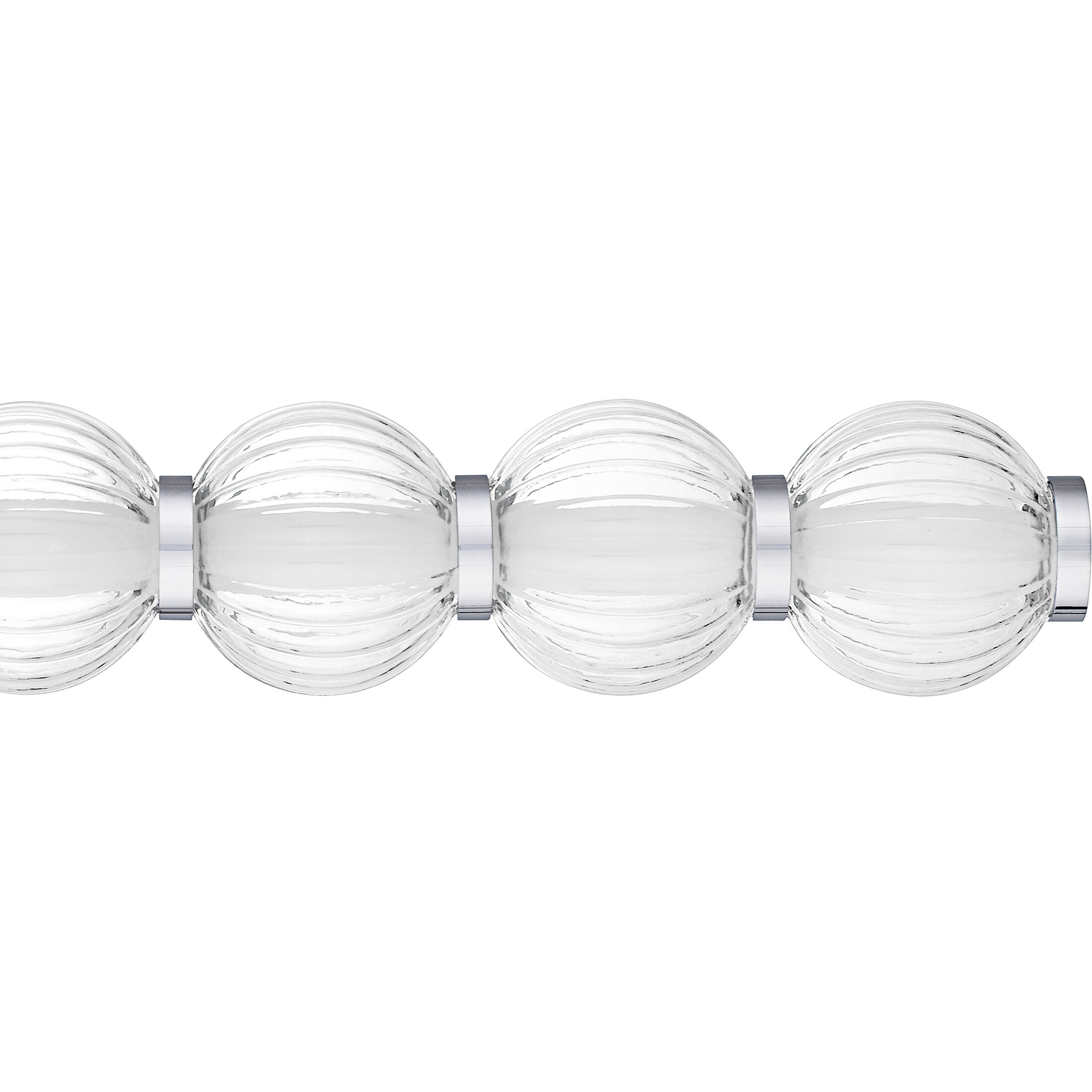 Elway LED 32 inch Polished Chrome Bath Light Wall Light, Large