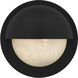 Harlowe 1 Light 8 inch Matte Black Outdoor Wall Lantern