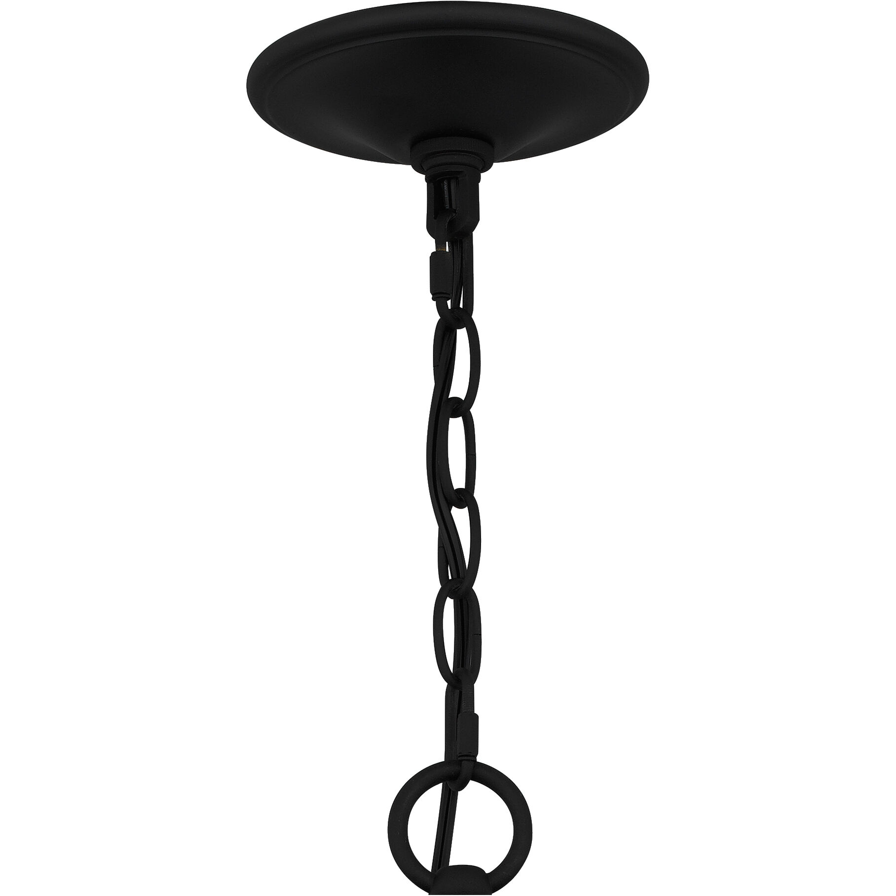 Kingsbridge 6 Light 28 inch Earth Black Chandelier Ceiling Light