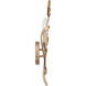 Heiress 2 Light 9.25 inch Bronze Gold ADA Wall Sconce Wall Light, Small