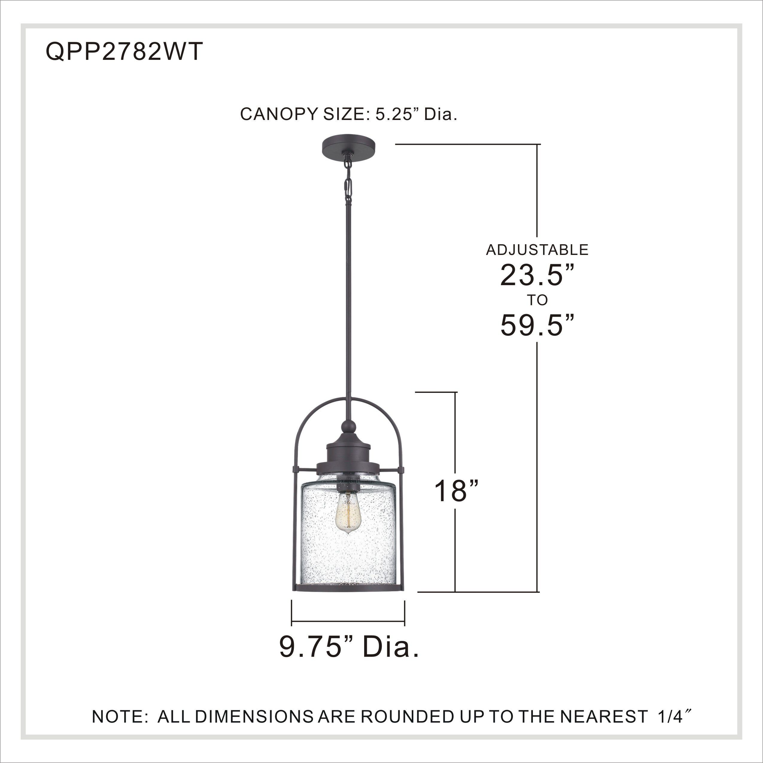 Payson 1 Light 9 inch Western Bronze Mini Pendant Ceiling Light