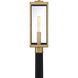 Westover 1 Light 21 inch Antique Brass Outdoor Post Lantern