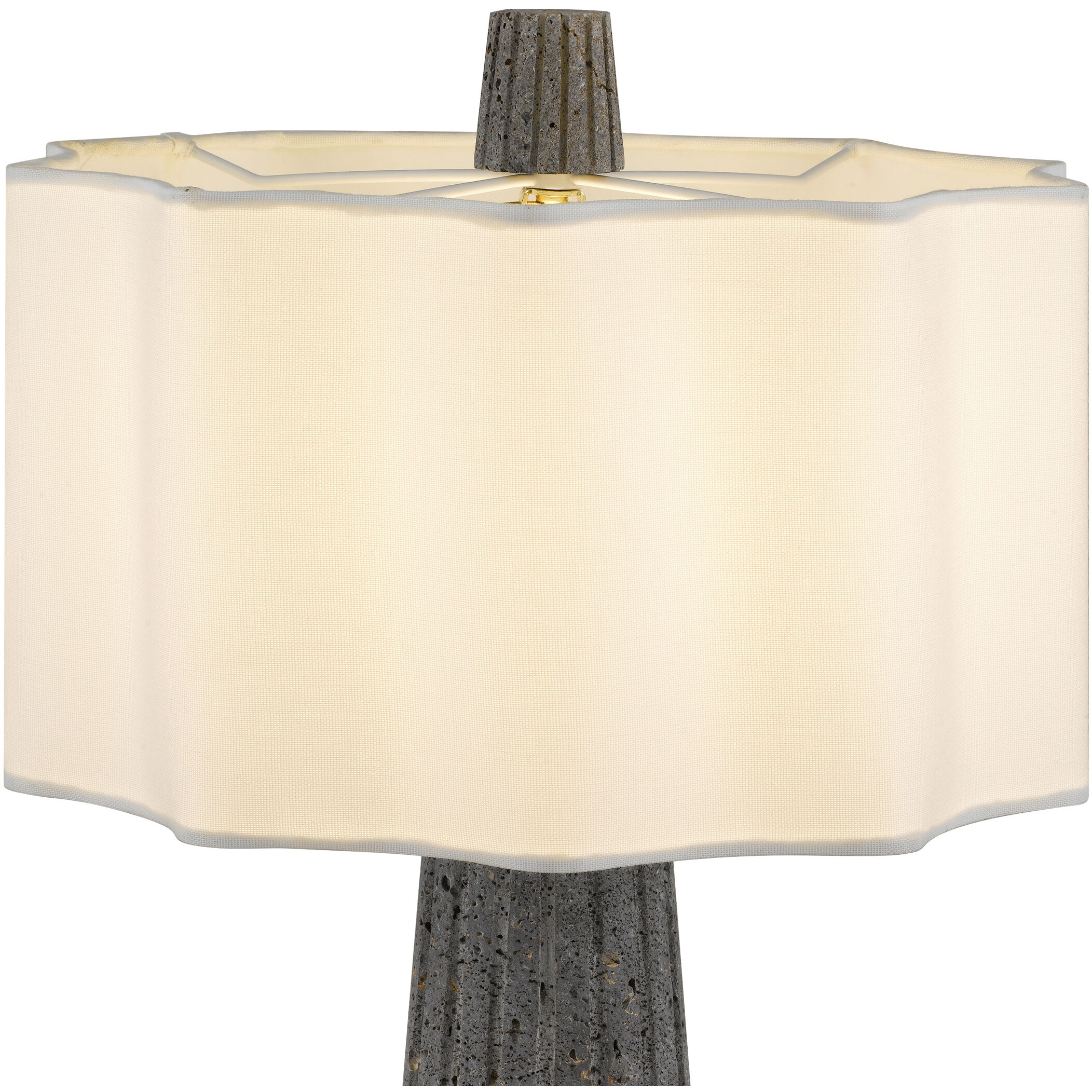 Gio 24 inch 100 watt Matte Black Table Lamp Portable Light