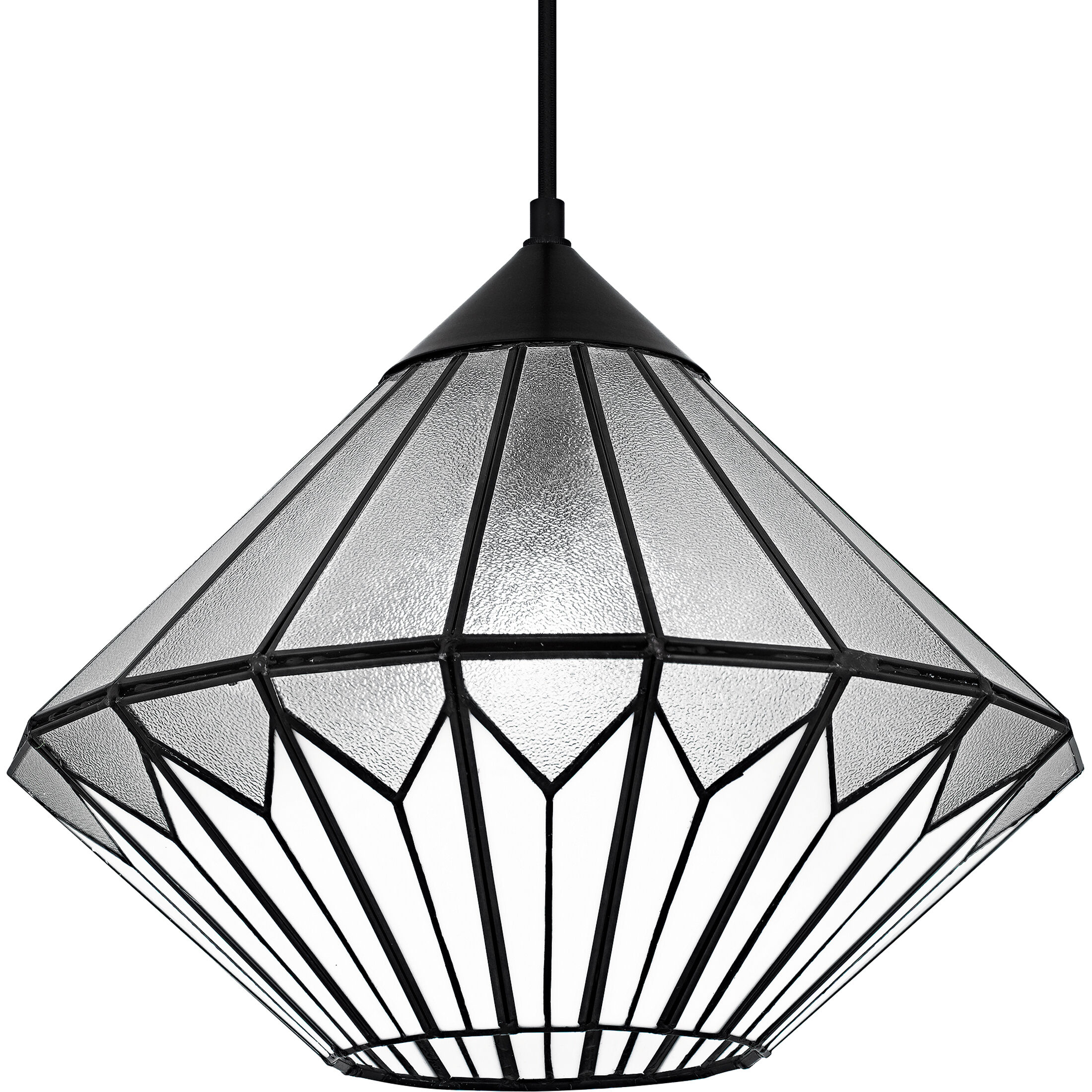 Olivier 1 Light 15 inch Matte Black Pendant Ceiling Light