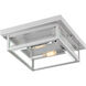 Westover 2 Light 12 inch Stainless Steel Outdoor Flush Mount