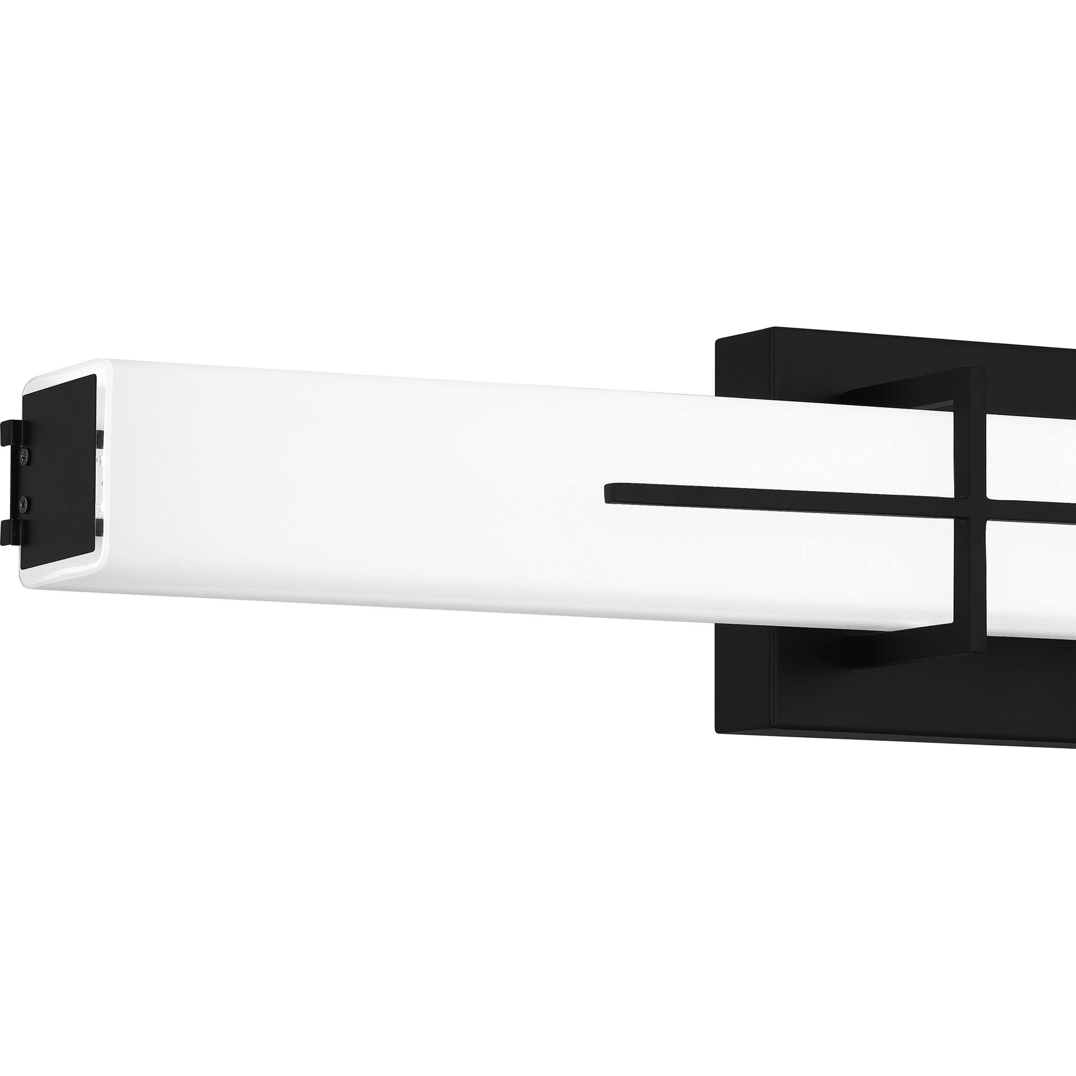 Gemini LED 28.25 inch Matte Black Bath Light Wall Light