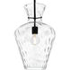 Hollis 1 Light 12 inch Matte Black Pendant Ceiling Light