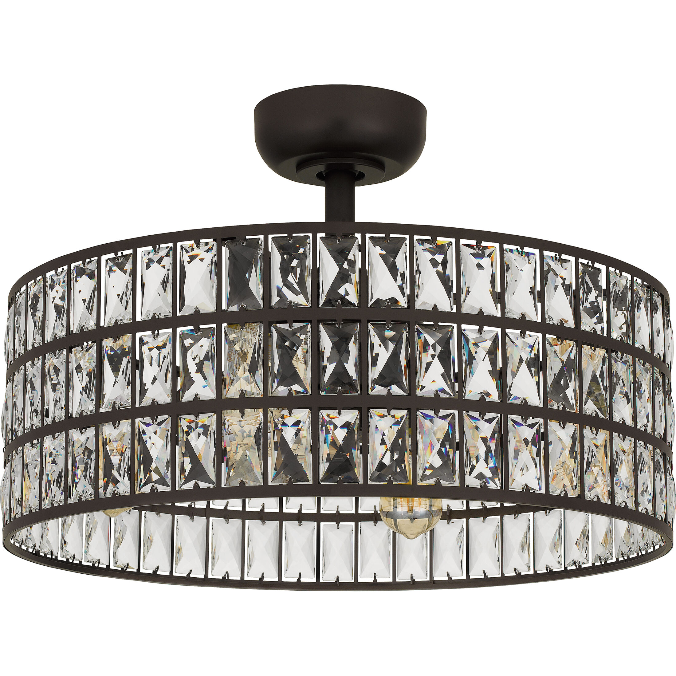 Coffman 22 inch Western Bronze Fandelier