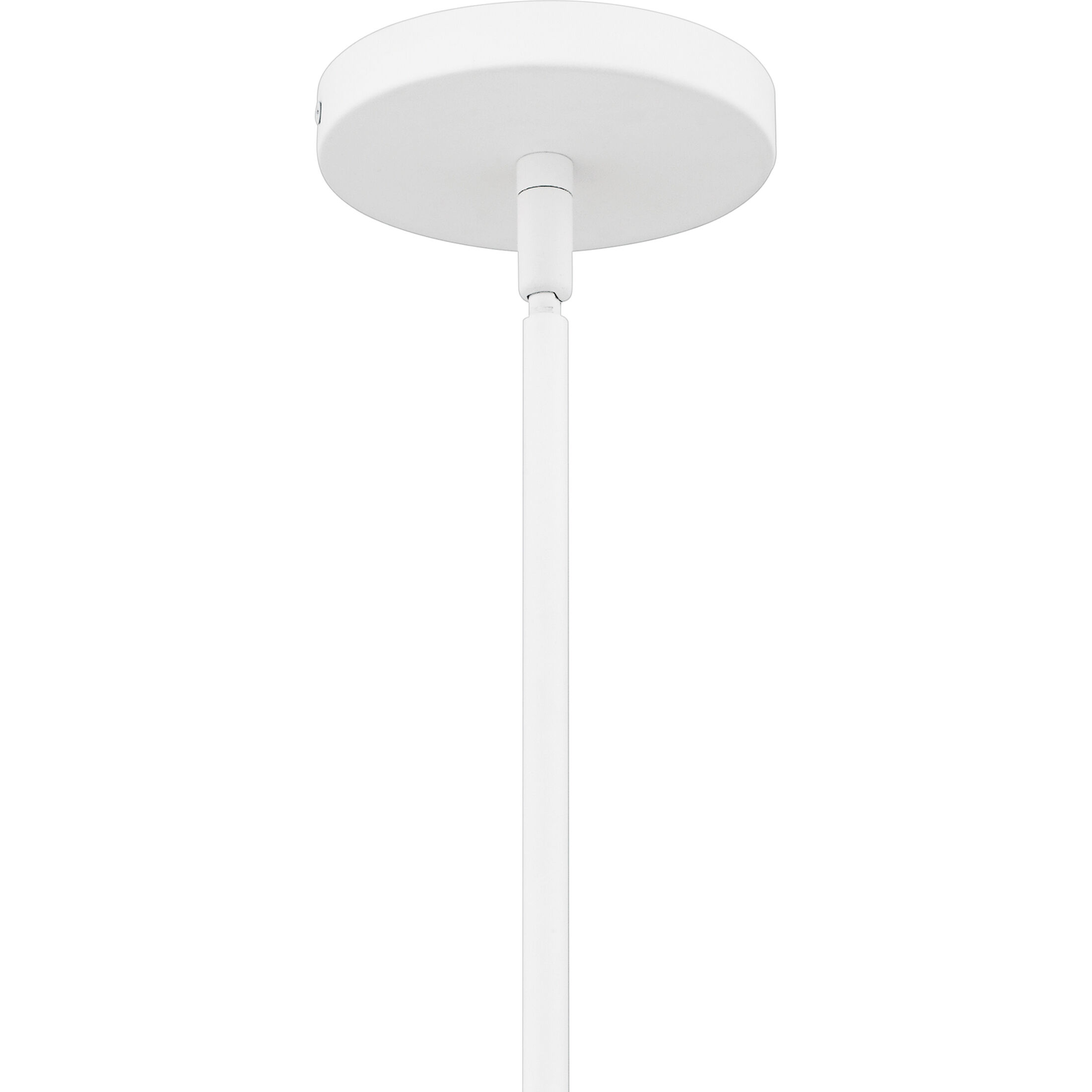 Lumi 1 Light 14 inch Matte White Pendant Ceiling Light
