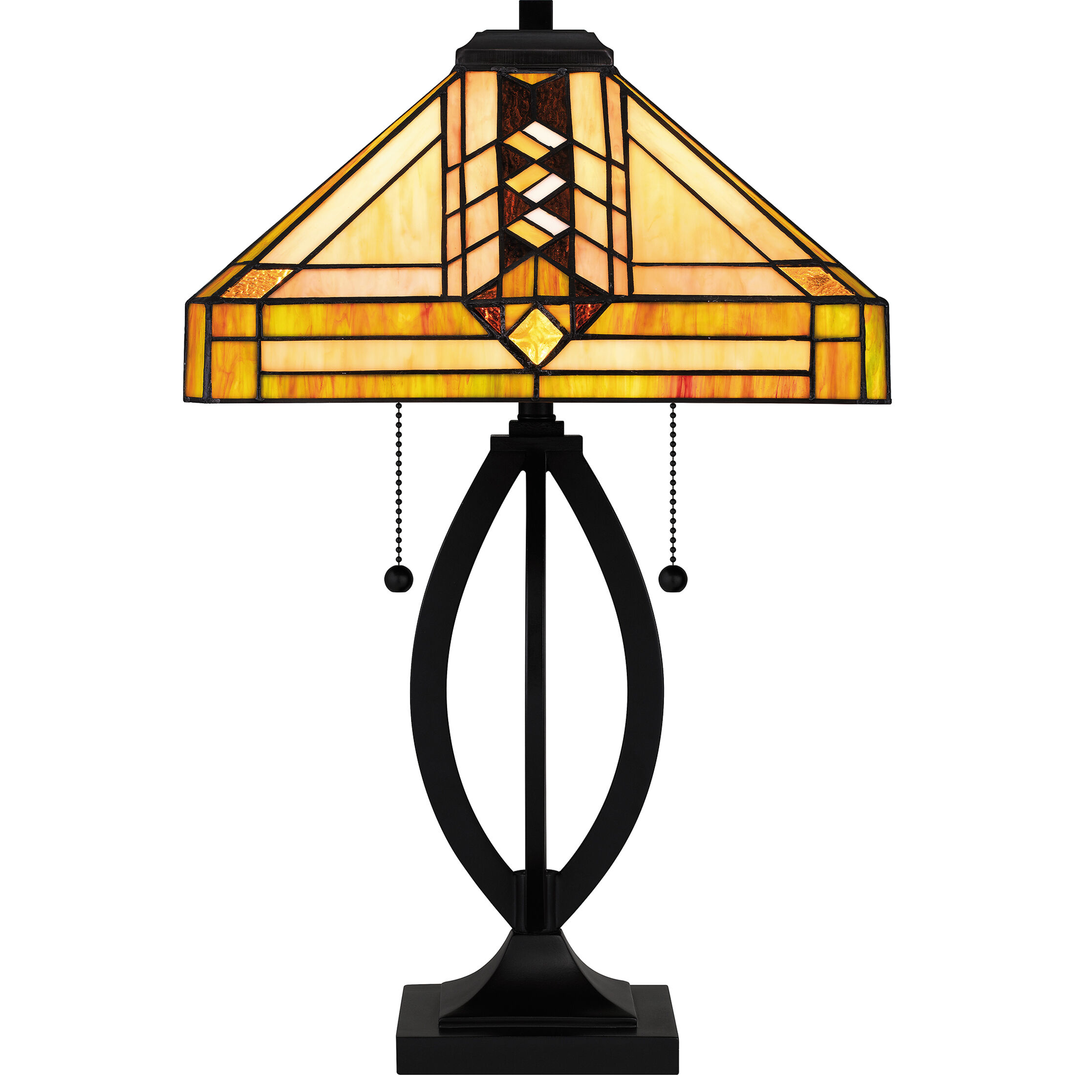 Yellowstone 22.75 inch 75.00 watt Matte Black Table Lamp Portable Light