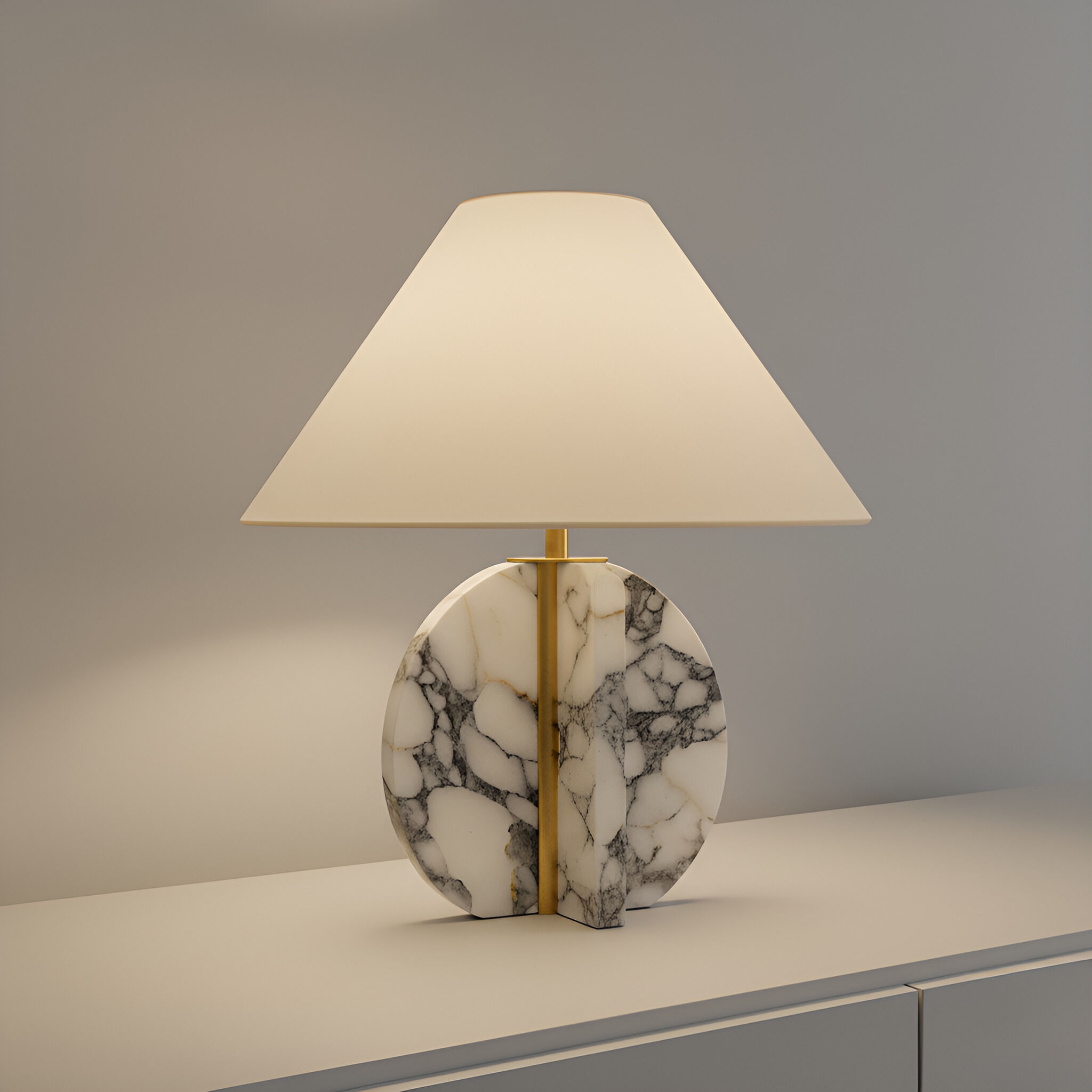 Eliana 18.5 inch 100 watt Brushed Gold Table Lamp Portable Light