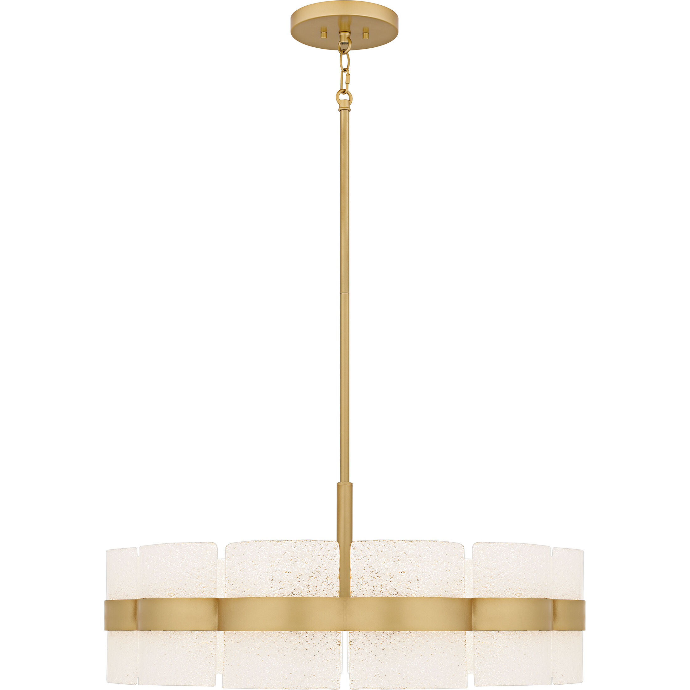 Sweeney 6 Light 30 inch Soft Gold Pendant Ceiling Light